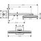 Kopfbr AXOR SHOWERSOLUTIONS 460/300 3jet stainless steel optic