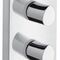 Thermostatmodul AXOR STARCK ORGANIC DN 20 UP 36x12 stainless steel optic