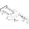 Einhebel-Brausemischer AXOR URQUIOLA DN 15, Aufputz polished gold optic