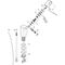 Einhebel-Bidetmischer AXOR URQUIOLA DN 15 m ZAG 1 1/4Zoll polished gold optic