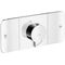 Fertigmontageset AXOR ONE f UP-Thermostat 2 Verbr Stain st optic