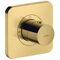 Thermostatmodul AXOR CITTERIO E DN 20 UP 12x12 polished gold optic