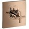 Thermostat HOGHFLOW AXOR CITTERIO 59 l/m UP m Kreuzgriff polished red gold