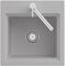 V&B Einbauspüle SUBWAY STYLE 50 S 5A 500x510mm Be re m Exzent. ebony