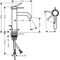 HG Einhebel-Waschtischmischer Tecturis S ComfortZone 110 Zugst. CoolStart chrom