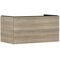 HG Waschtischunterschrank Xelu Q 980x485x550mm eiche natur Griff chrom