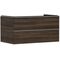 HG Waschtischunterschrank Xelu Q 980x485x550mm NB dunkel Griff chrom