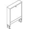 OV Aufputz-Verteilerschrank Stahl verzinkt Nr. 3, 1000x760-870x160mm