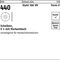 Scheibe DIN 440/ISO 7094 FormV V 11x 34x 3 Stahl 100 HV 100 Stück - VPE: 100