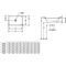 V&B Unterbauwaschtisch LOOP & FRIENDS o ÜL rechteckig 450x280mm we C+