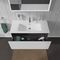 Duravit Waschtischunterbau L-CUBE 1020x481mm 1 Ausz. we ma ES NB mitte