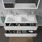 Duravit Waschtischunterbau L-CUBE 1290x481mm 2 Schubk we hgl ES NB mitte