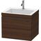 Duravit Waschtischset L-CUBE 600x480mm 2 Sk 1 HL we hgl La ES Ah Mi.