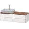 Duravit Waschtischunterbau XSQUARE 1400x400x548mm 4 Schubk we hgl ES NB li