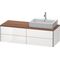 Duravit Waschtischunterbau XSQUARE 1400x400x548mm 4 Schubk we hgl ES NB li