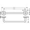 Haltestange Axor Universal Circular polished gold optic