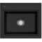 V&B Einbauspüle SUBWAY STYLE 60 S FLAT 580x490mm Abtr. anthr. Handbet. chrit