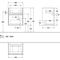 V&B Handwaschbeckenunterschrank COLLARO 460x546x374mm m LED-B. Truffle Grey