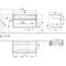 V&B Waschtischunterschrank COLLARO 100x54,8x50cm WT li m LED-B. glos. White