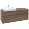 V&B Waschtischunterschrank COLLARO 140x54,8x50cm WT li Arizona Oak