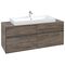 V&B Waschtischunterschrank COLLARO 1400x548x500mm Stone Oak