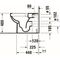 Tiefspül-Stand-WC Duravit No.1 rimless, 370x570mm, 4,5 Liter weiß