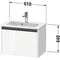 Duravit Waschtischunterbau Ketho.2 610x440x390mm weiß hochglanz