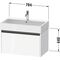 Duravit Waschtischunterbau Ketho.2 784x440x460mm weiß hochglanz