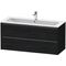 Duravit Waschtischunterbau Ketho.2 1210x550x480mm weiß supermatt