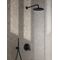 Duravit Stabbrause rund schwarz matt
