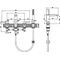 V&B 4-Loch-Wannenbatterie CONUM 455x124x165mm brushed nickel matt