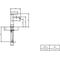 VB Einhebel-Waschtischarmatur Dawn 38x166x123mm ohne Ablaufgarnitur Chrom