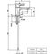VB Kaltwasserarmatur Subway 3.0 43x125x154mm ohne Ablaufgarnitur Chrom