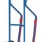 Stapelkarre H.1300mm Schaufel-L250xB320mm Luft-Bereifung Trgf.300kg blau FETRA