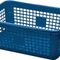 Korb L620xB425xH250mm 45 lPE blau LOCKWEILER