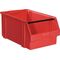 Sichtlagerkasten LK L500/450xB300xH230mm PS rot LA-KA-PE