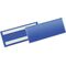 Etikettentasche B210xH74mm blau selbstkl.50St./Pack DURABLE