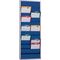 Werkstattplaner H1278xB554xT74mm ultramarinblau 2-reihig