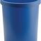 Papierkorb 30l H405xØ350mm m.Griffrand Ku.blau