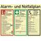 Alarm-/Notfallplan ASR A1.3/DIN EN ISO 7010/DIN 67510 L620xB480mm Ku.