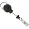 Ausweishalter ext.Stark-mit Druckknopfschlaufe Band-L.600mm schwarz DURABLE - VPE: 5