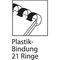 Fellowes Plastikbindegerät Pulsar+ 5627601 max. 300Blatt weiß