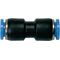 Gerade Steckverbindung Blaue Serie 4mm L1 33,0mm RIEGLER - VPE: 10