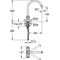 Grohe Spültisch-Einlochbatterie COSTA 1/2Zoll chr