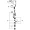 Grohe Umrüsteinheit TECTRON 1/2" 6 V Batt chr