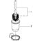 Grohe Toilettenbürstengrt ESSENTIALS 398mm chr