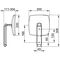 Keuco Kosmetikspiegel iLook_move 200x200mm nbel alu-fin