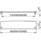 Keuco Kristallglas-Platte ELEGANCE 360x131x10mm