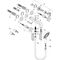 3-Loch-Wannenarmatur AXOR CITTERIO DN 15 UP m Ros. mit Kreuzgriffen chrom