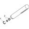 Stabhandbrause 1jet AXOR STARCK DN 15 chrom